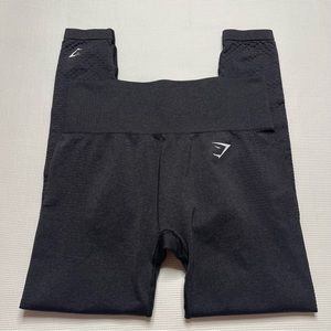 Womens Gymshark black workout leggings size medium Med